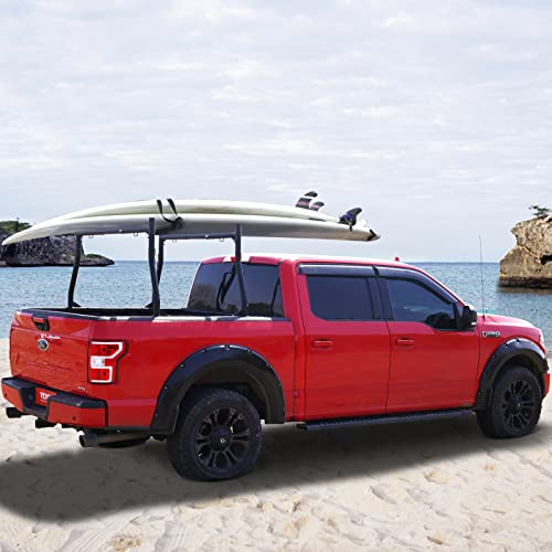 Aluminum Truck Rack with C-Clamps for Kayak, Surfboard, Lumber J58091