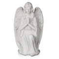 Alpine Corporation MCC830 Kneeling Praying Angel Statue STATUARY, White