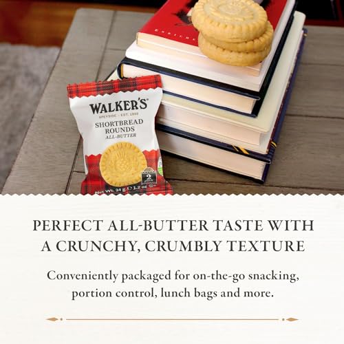 Mini Chocolate Chip Cookies, Pure Butter Shortbread, 4.4 oz (Pack of 6) M223