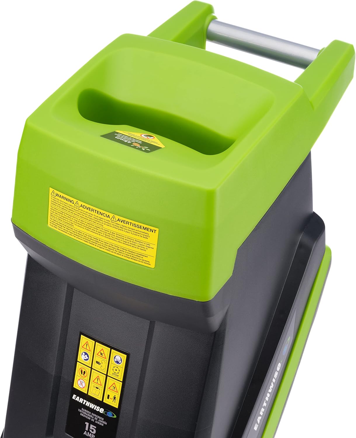 15-Amp Electric Corded Chipper/Shredder with Collection Bag R337969