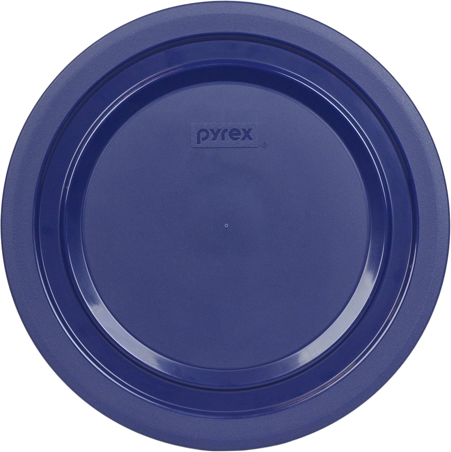 4.5qt Glass Mixing Bowl with Blue Lid K419