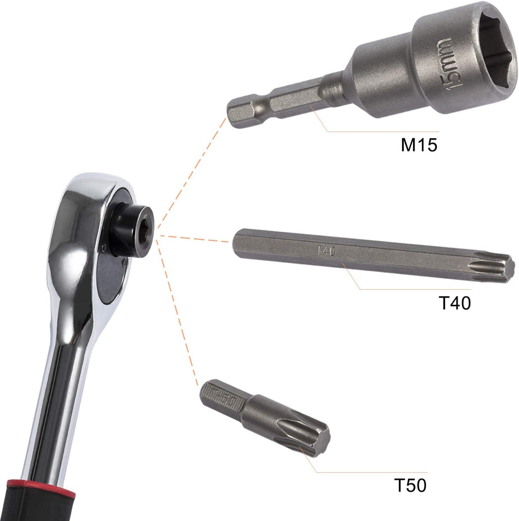 Hard Top and Door Removal Torx Set for Jeep Wrangler JK JL Gladiator F2467