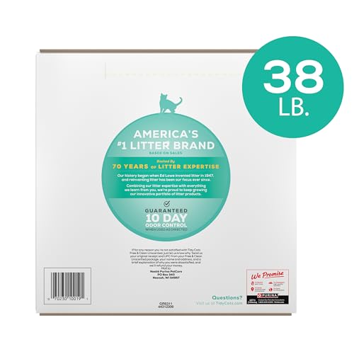 Unscented Clumping Cat Litter for Multi Cats, 16 lb Bag J7294