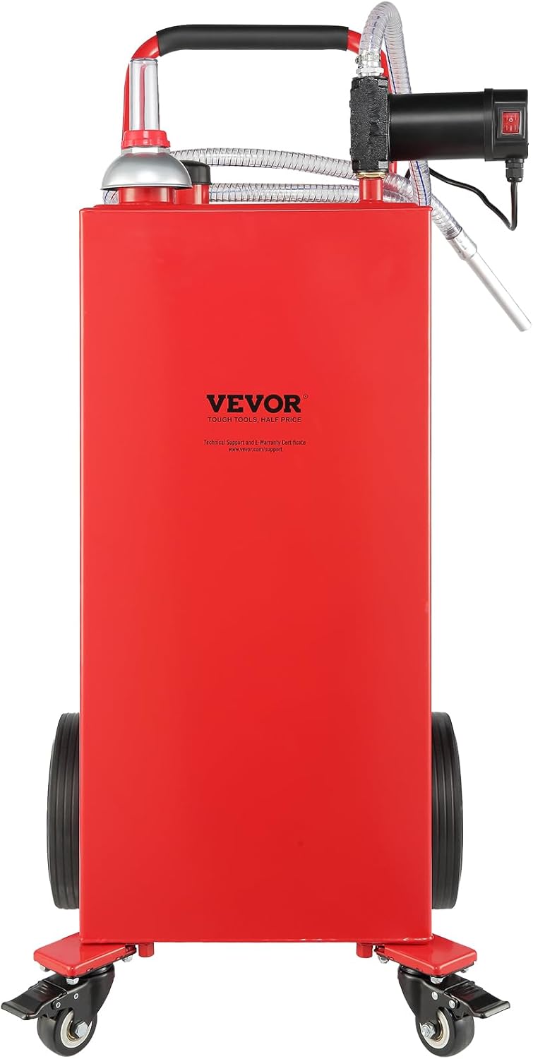 Portable 30 Gallon Fuel Storage Tank with Electric Pump R993270