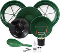 ASR Outdoor 11pc Gold Rush Gold Prospecting Kit 1/4 & 1/2 Coarse Classifier Screen, Vials, Dual Riffle Gold Pans