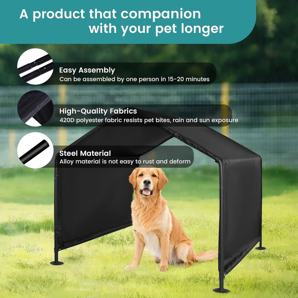 Dog Shade Shelter Waterproof Outdoor Canopy Pet House Z4045