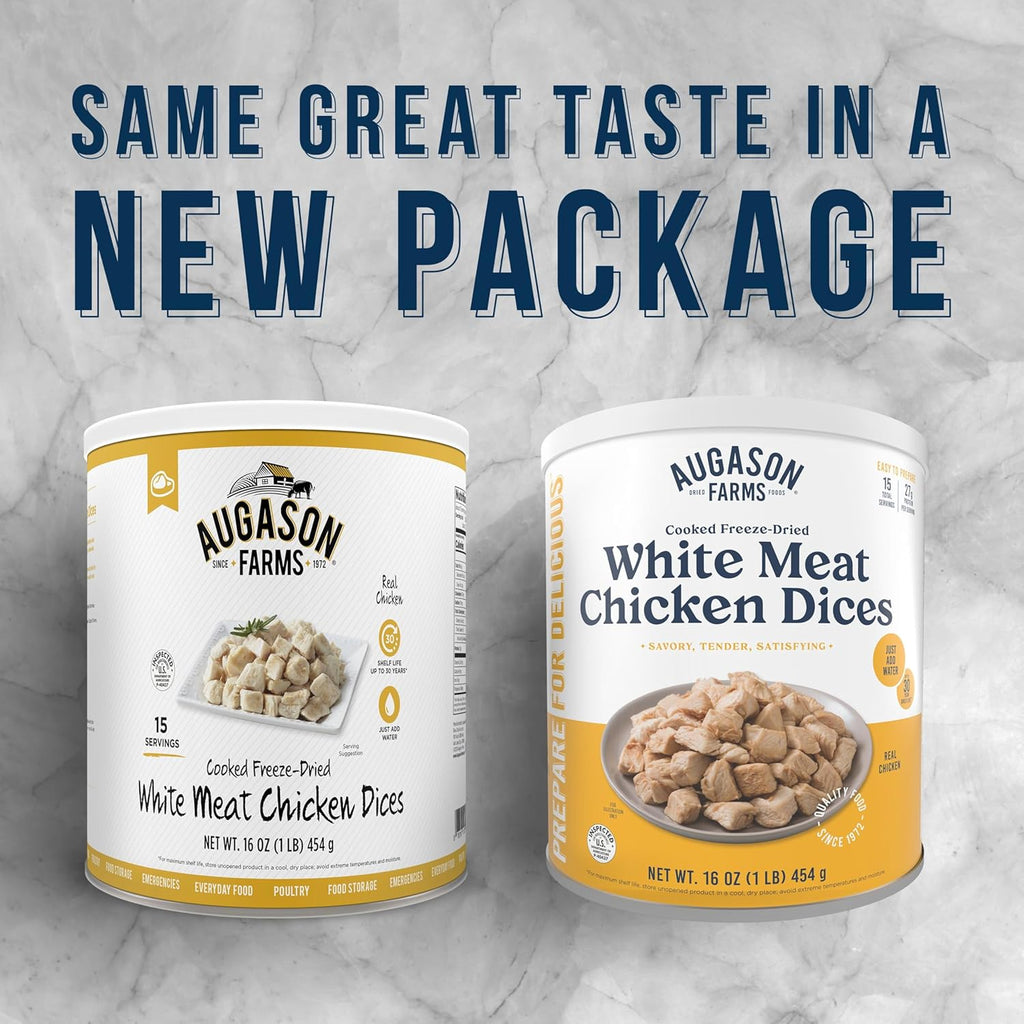 Freeze-Dried White Meat Chicken, 16 oz Q6064