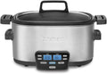 Cuisinart 3-In-1 Cook Central Multi-Cooker, Slow Cooker, Steamer - Renewed