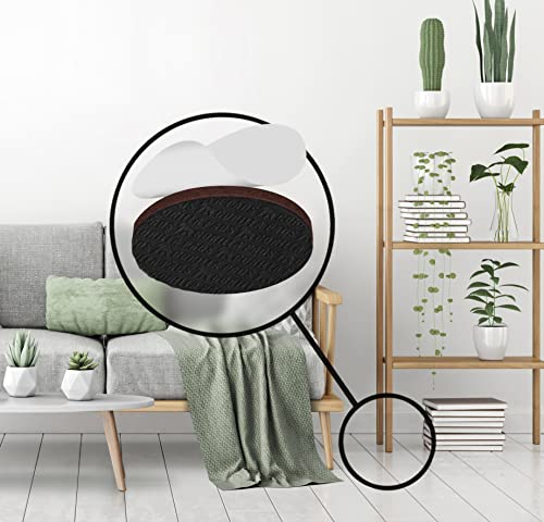 Non Slip Furniture Pads Self Adhesive Rubber Stoppers for Furniture Legs, Set of 4 Y61983