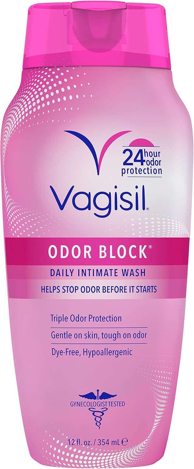 Odor Eliminating Vaginal Gel with Feminine Wash, 4ct & 12 oz A806759