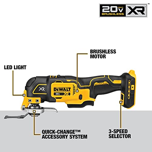 Oscillating Multi-Tool, Variable Speed, Tool Only L825