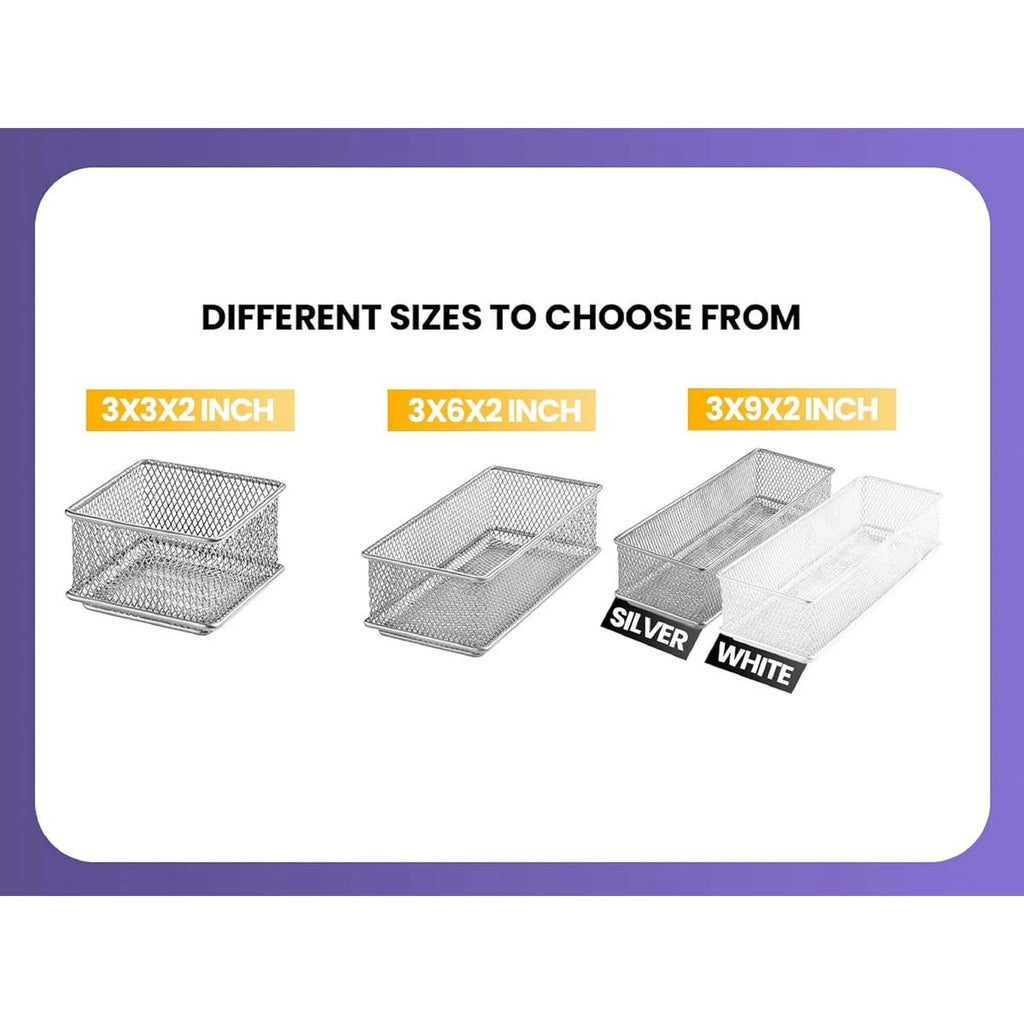 Mesh Desk Drawer Organizer Tray for Office U100