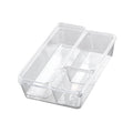 4-Pack Premium Acrylic Drawer Organizer Trays Crack-, Multi-Use