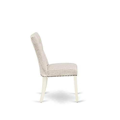 7 Piece Dining Table Set with 6 Upholstered Chairs F86799