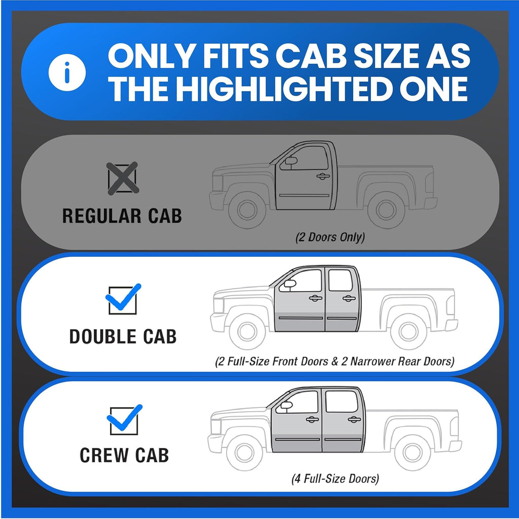 Underseat Storage Box for Chevy Silverado 1500 and GMC Sierra 1500 O512734
