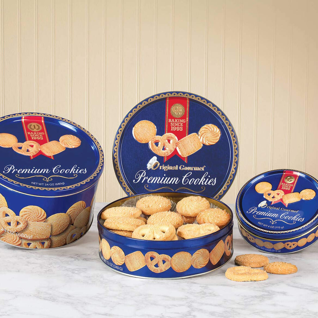 Decorative Container with Gourmet Cookies, 12 oz T1051