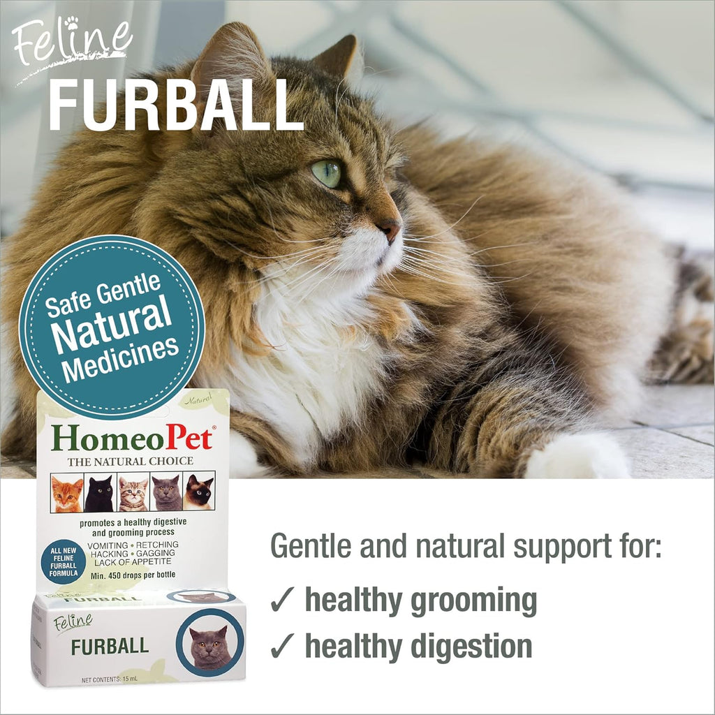 Natural Hairball Medicine for Cats, 15 Milliliters M98546