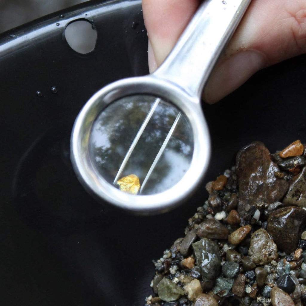 Gold Prospecting Kit with Classifier Screen and Dual Riffle Pans S123882