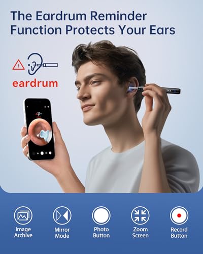 Ear Wax Removal Kit with HD Camera and LED Lights K606
