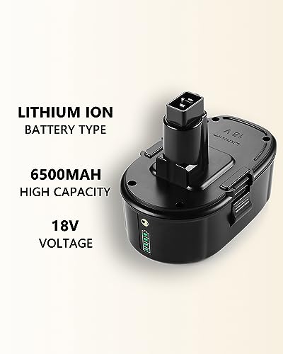 18V 6.5Ah Lithium Battery Replacement for 18 Volt XRP R2717