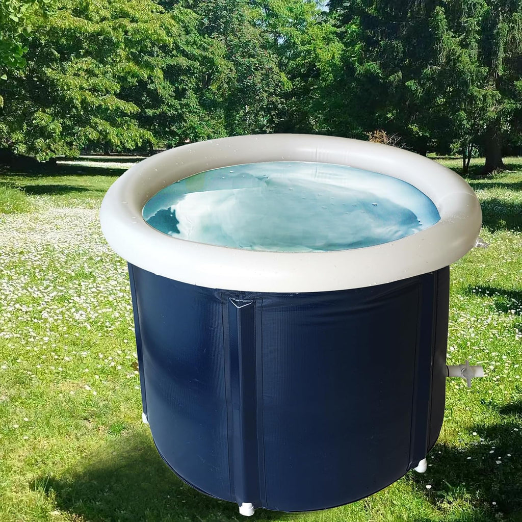 Inflatable Portable Bathtub for Adults, Extra Large Foldable Soaking Tub L654647