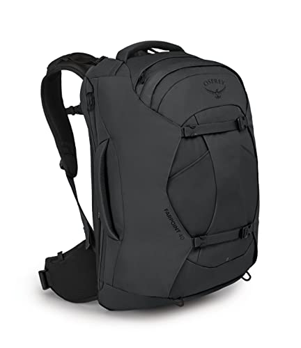 Osprey Farpoint 40L Men's Travel Backpack, Black