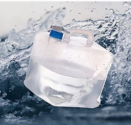 Collapsible Water Container with Spigot, 5.3 Gallon, BPA-Free M483
