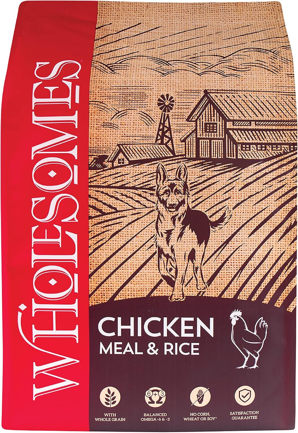 Sportmix Wholesomes Chicken Meal And Rice Dry Dog Food, 40 Lb.