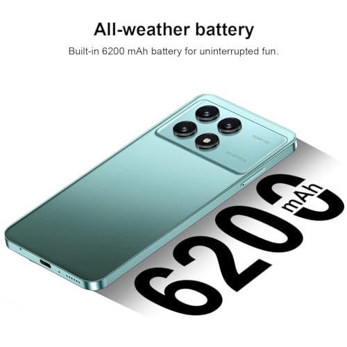 Unlocked 5G Smartphone 8GB+256GB 6.7" HD Screen 50MP Camera 6200mAh Dual SIM N102