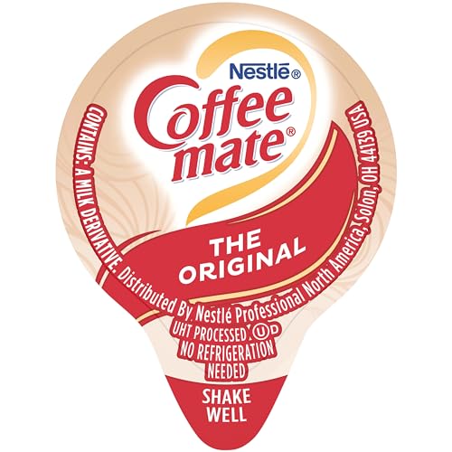 French Vanilla Liquid Coffee Creamer Singles, 180 Count H9408
