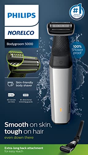 Showerproof Body & Manscaping Trimmer for Men with Back Attachment C9657
