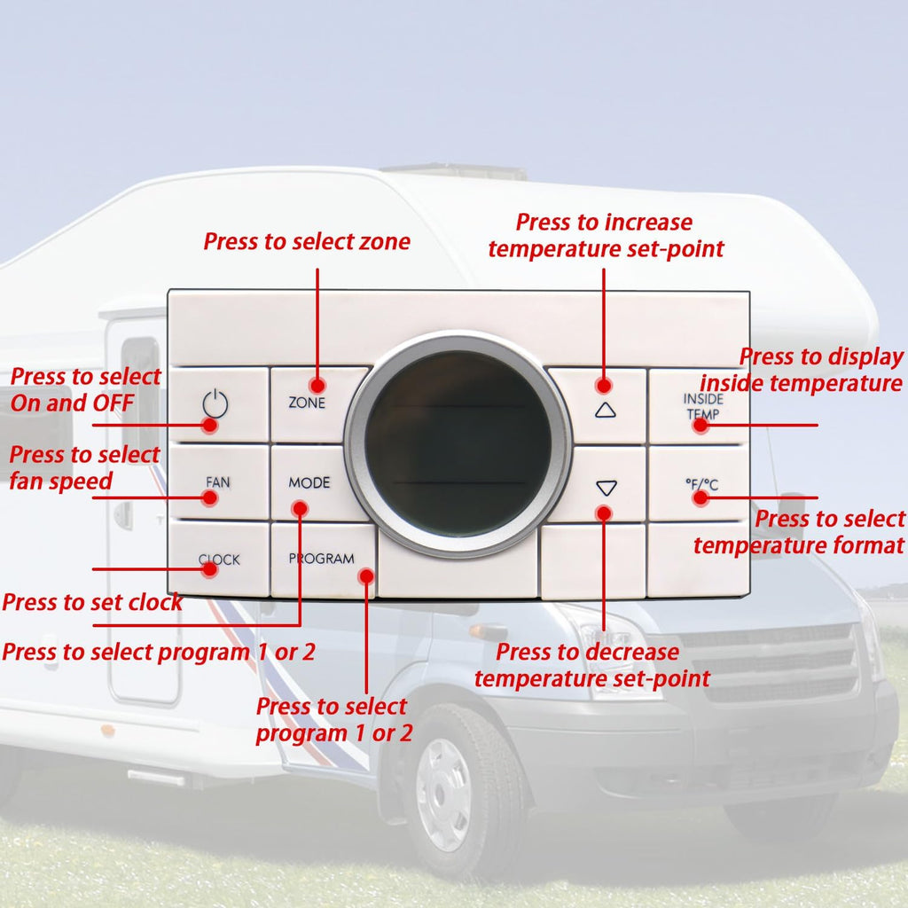 Multi-Zone Thermostat 10 Button Comfort Control Center Replacement Y20918