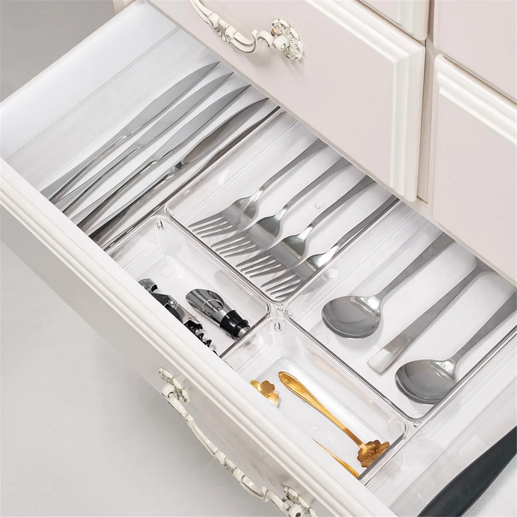 Acrylic Drawer Organizer Trays, 4-Pack D26618