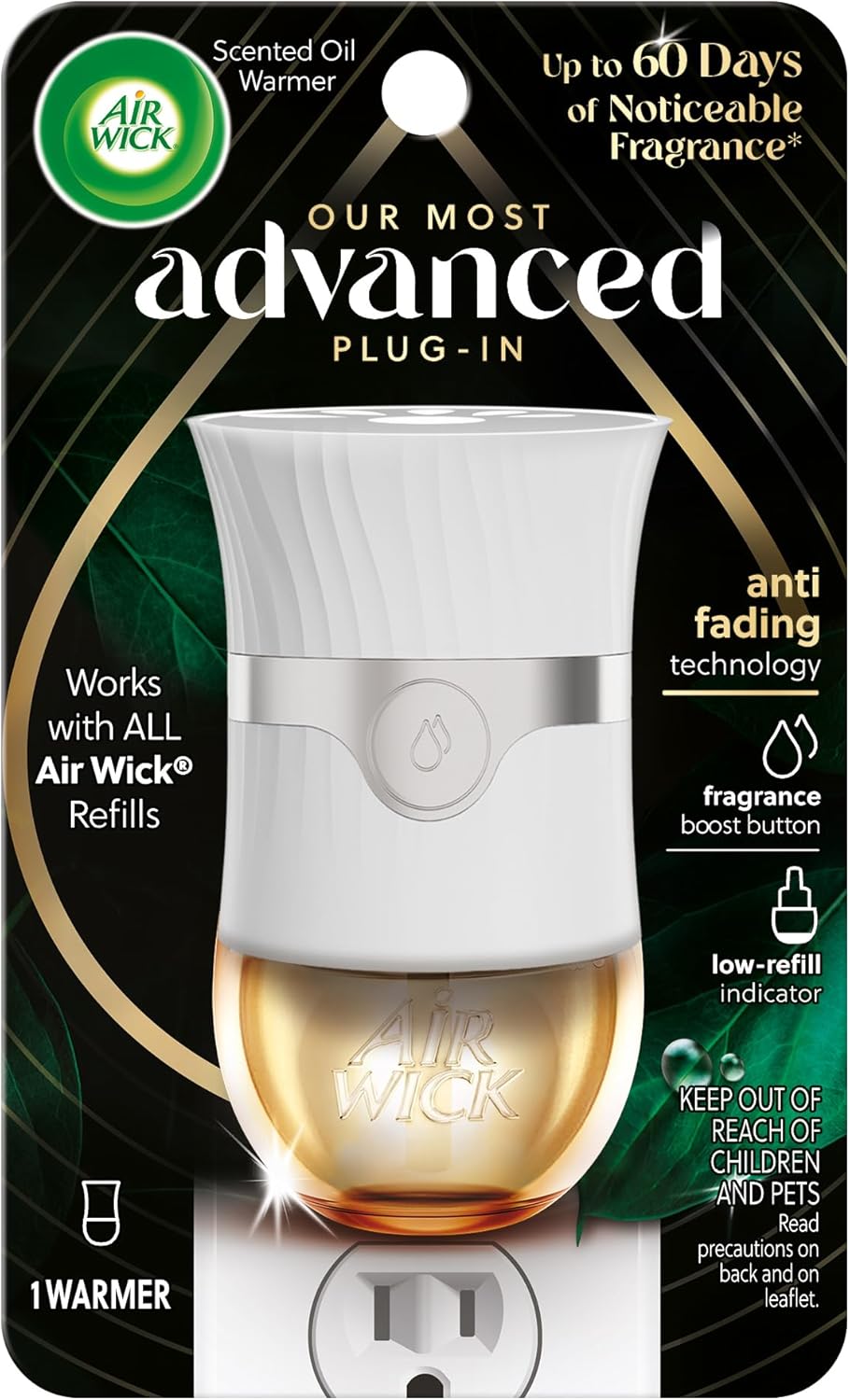 Air Wick Plug in Scented Oil Advanced Gadget, 1ct, Air Freshener, Essential Oils