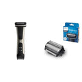 Philips Norelco Exclusive Bodygroom Series 7000 Showerproof Body & Manscaping Trimmer & Shaver, BG7030/49 + Replacement Trimmer/Shaver Foil, BG2000/40