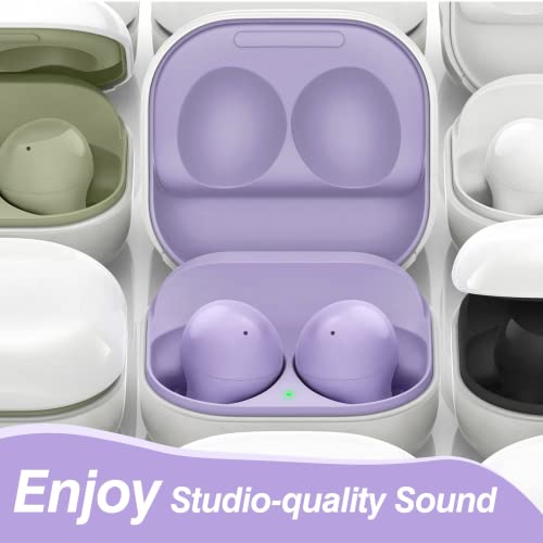 Truly Wireless Bluetooth Headphones with Noise Isolation, Purple V931930