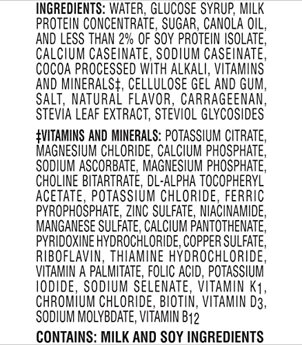 High Protein Nutritional Drink, Rich Chocolate, 8 FL OZ, 12 Count Y512041