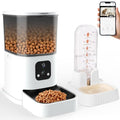 Automatic Cat Food Feeder: Pet Food Dispenser - Cat Food Bowl - 3L Automatic Dogs Feeder - Auto Cat Feeder with Camera - Gravity Cats Feeder