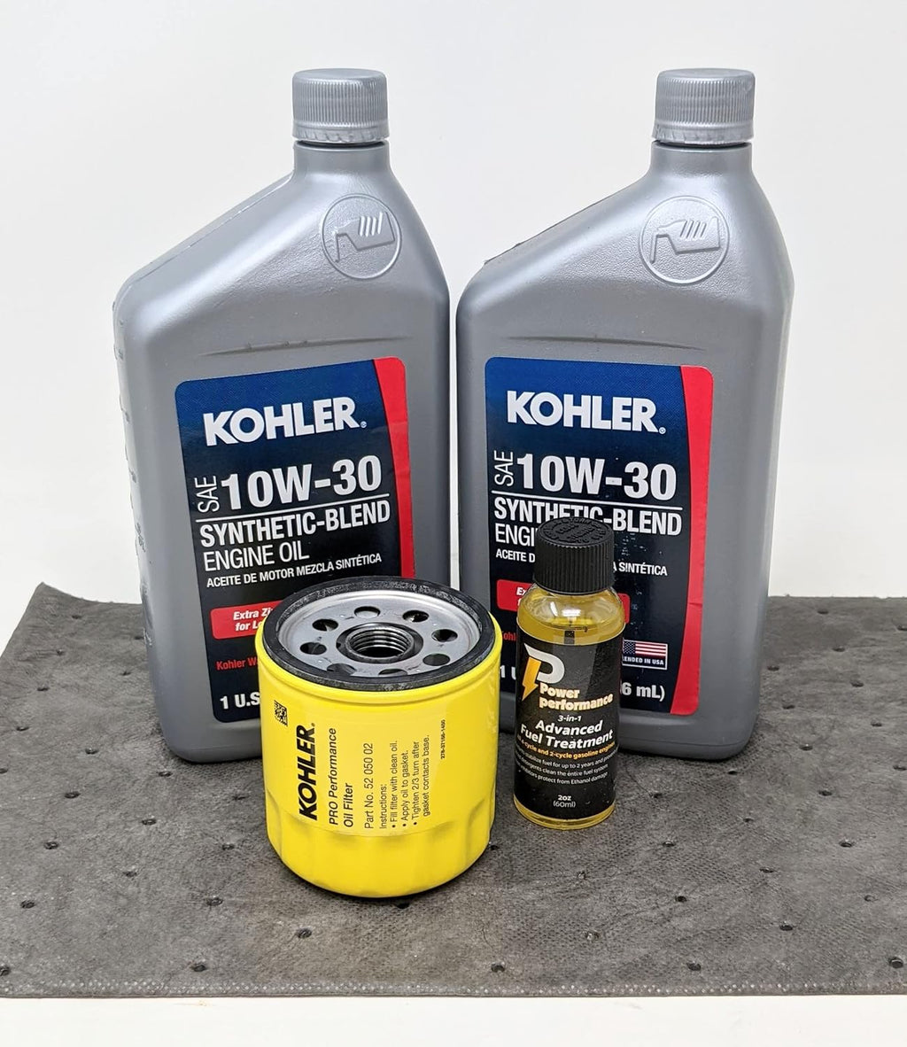 Oil Change Kit with 10W30 Oil and Fuel Treatment L13317