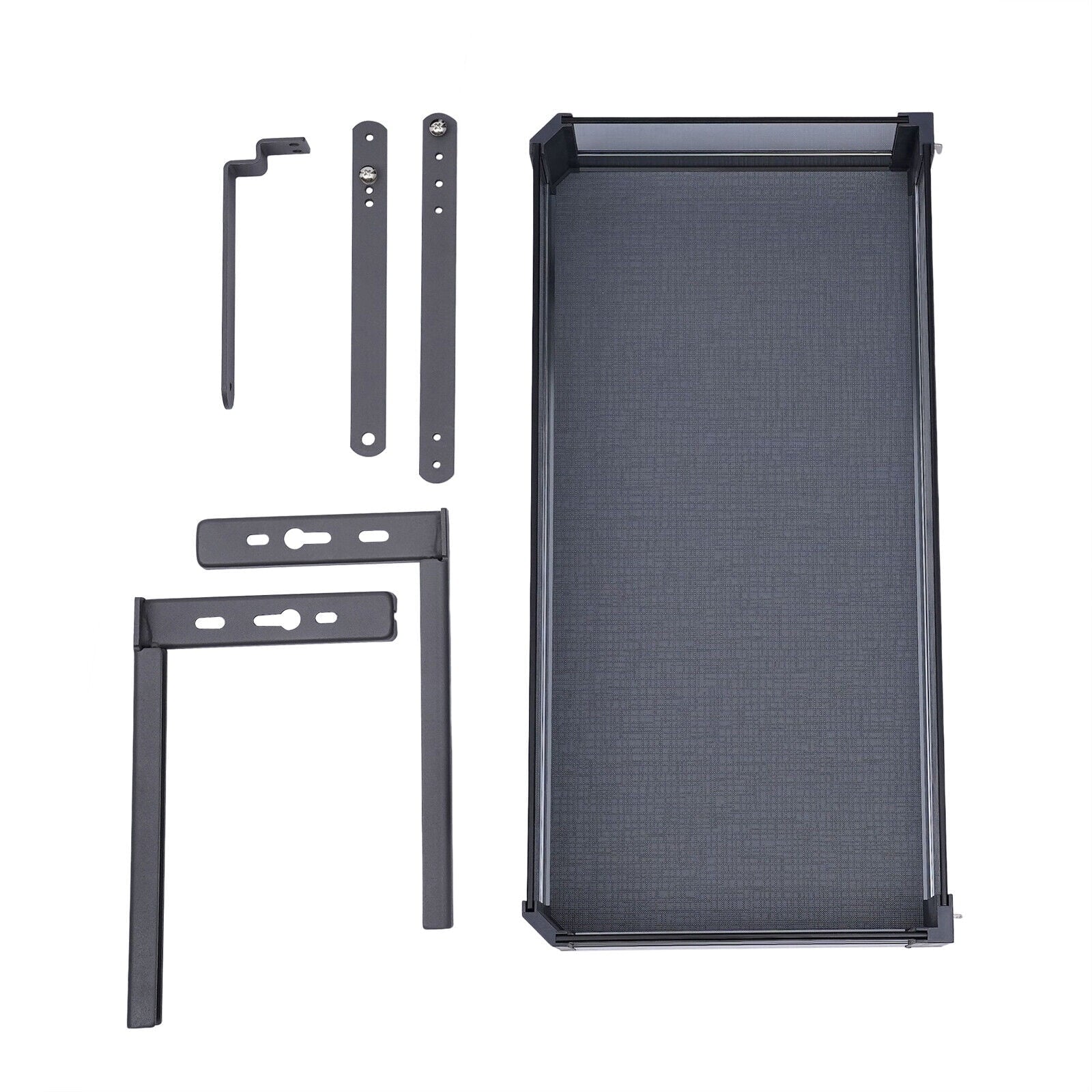 Corner Cabinet Pull Out Organizer, 2 Tier Swing Tray, Soft Close O7215
