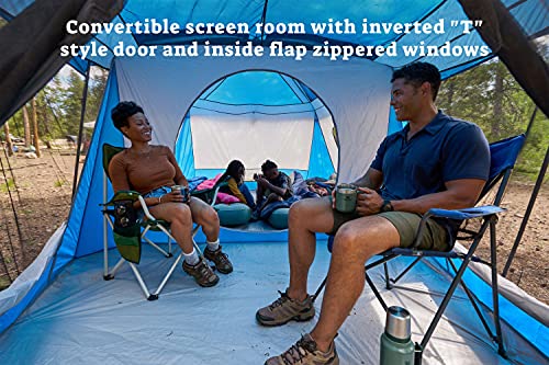 8 Person Water Resistant Tent with Convertible Screen Room L110818