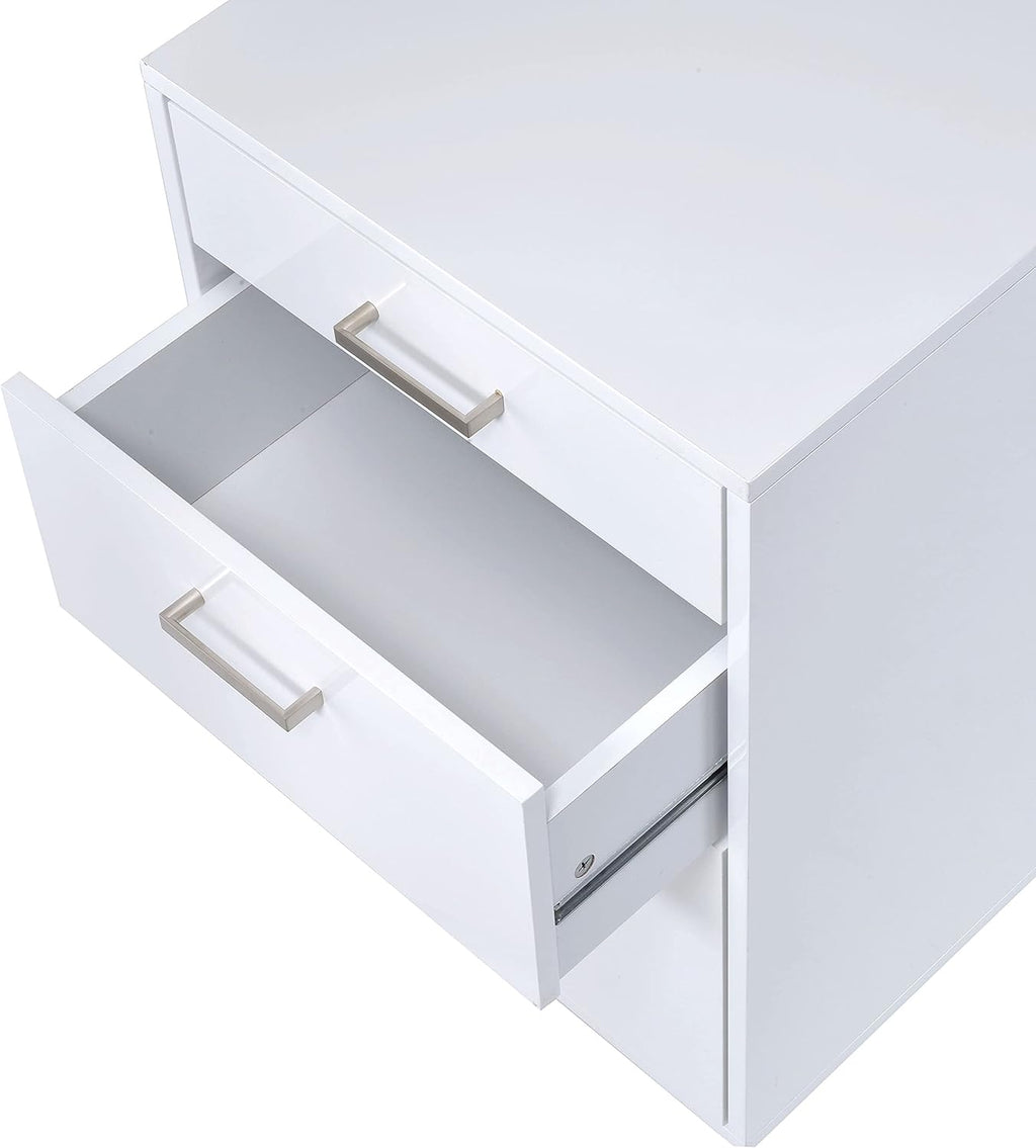 3-Drawer File Cabinet with Caster Wheels H795477