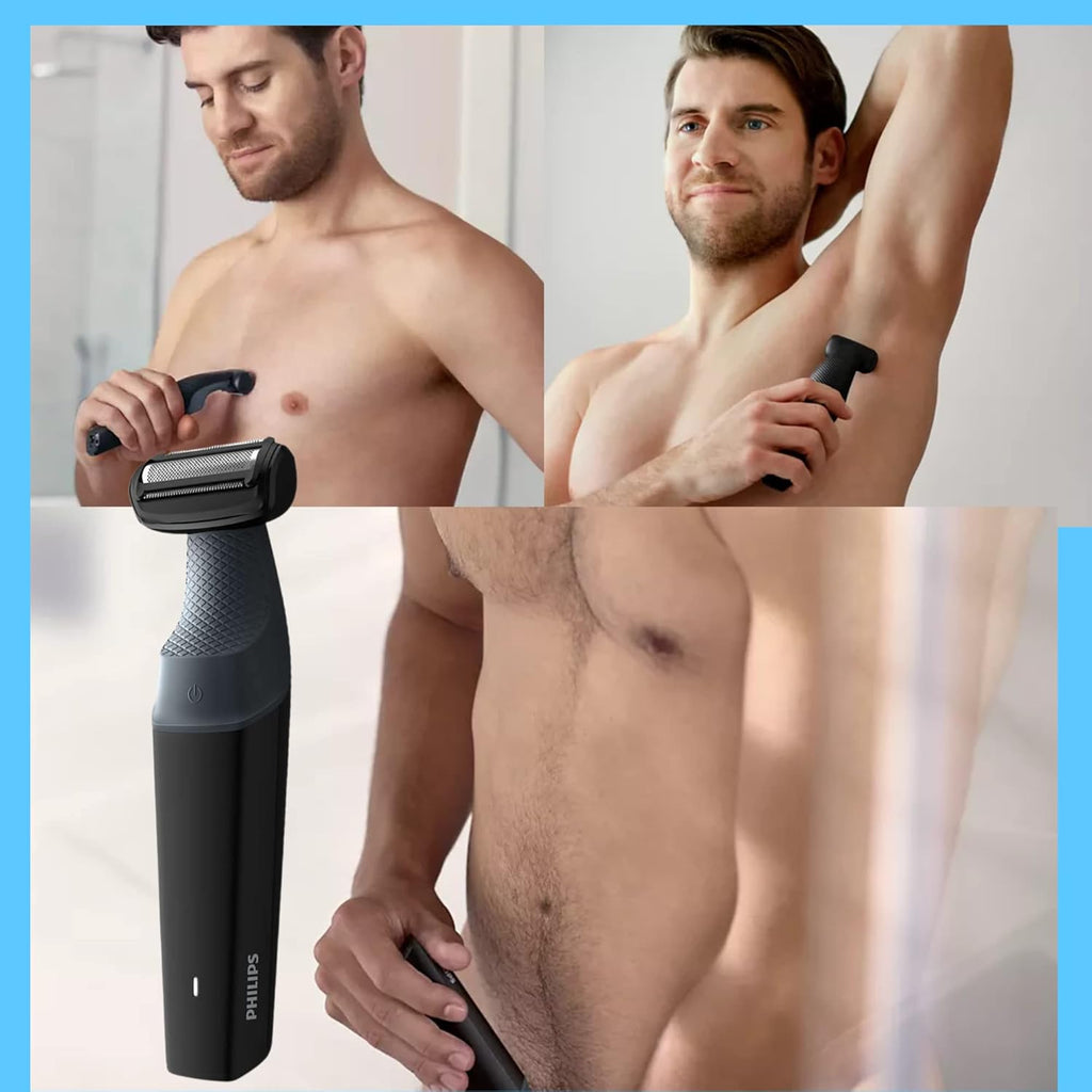 Body Groomer Shaver for Men with Back Attachment Q16871