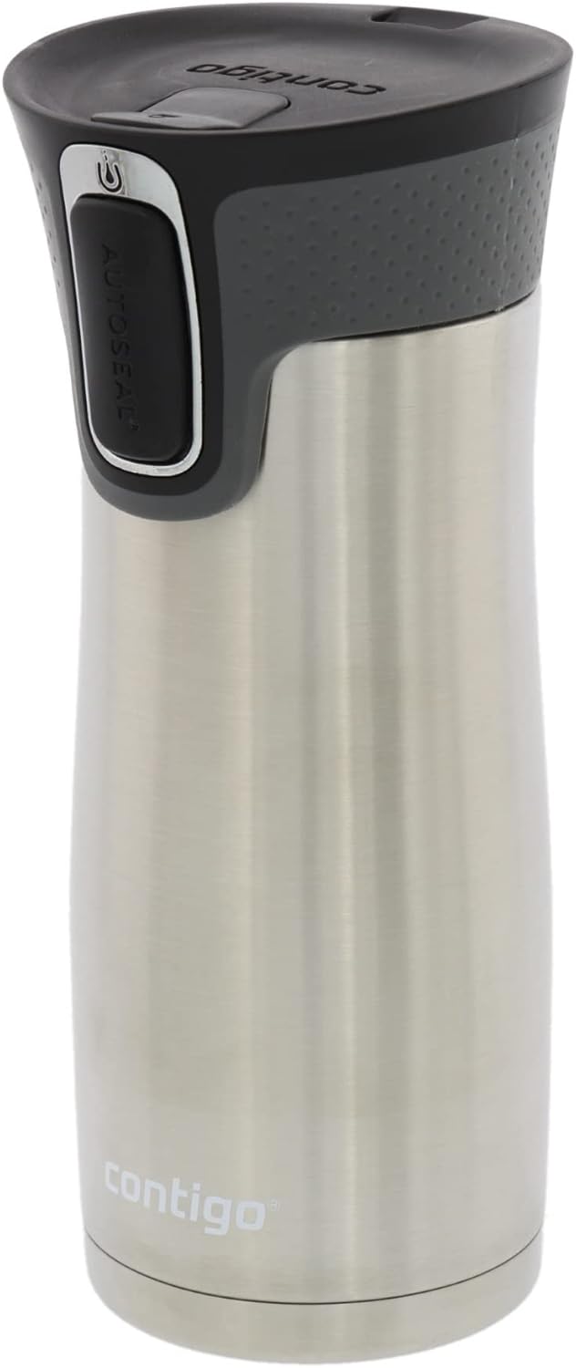 16oz Stainless Steel Travel Mug U20304