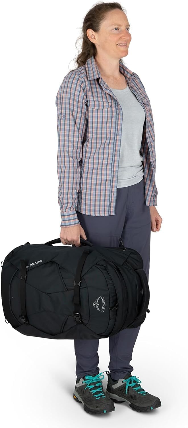 Women's 40L Travel Backpack, Black T116659