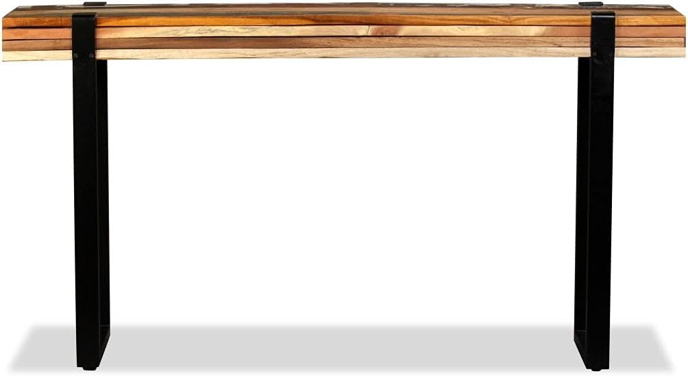Console Table Length-Adjustable Side Table for Living Room Dining Room Hallway P870