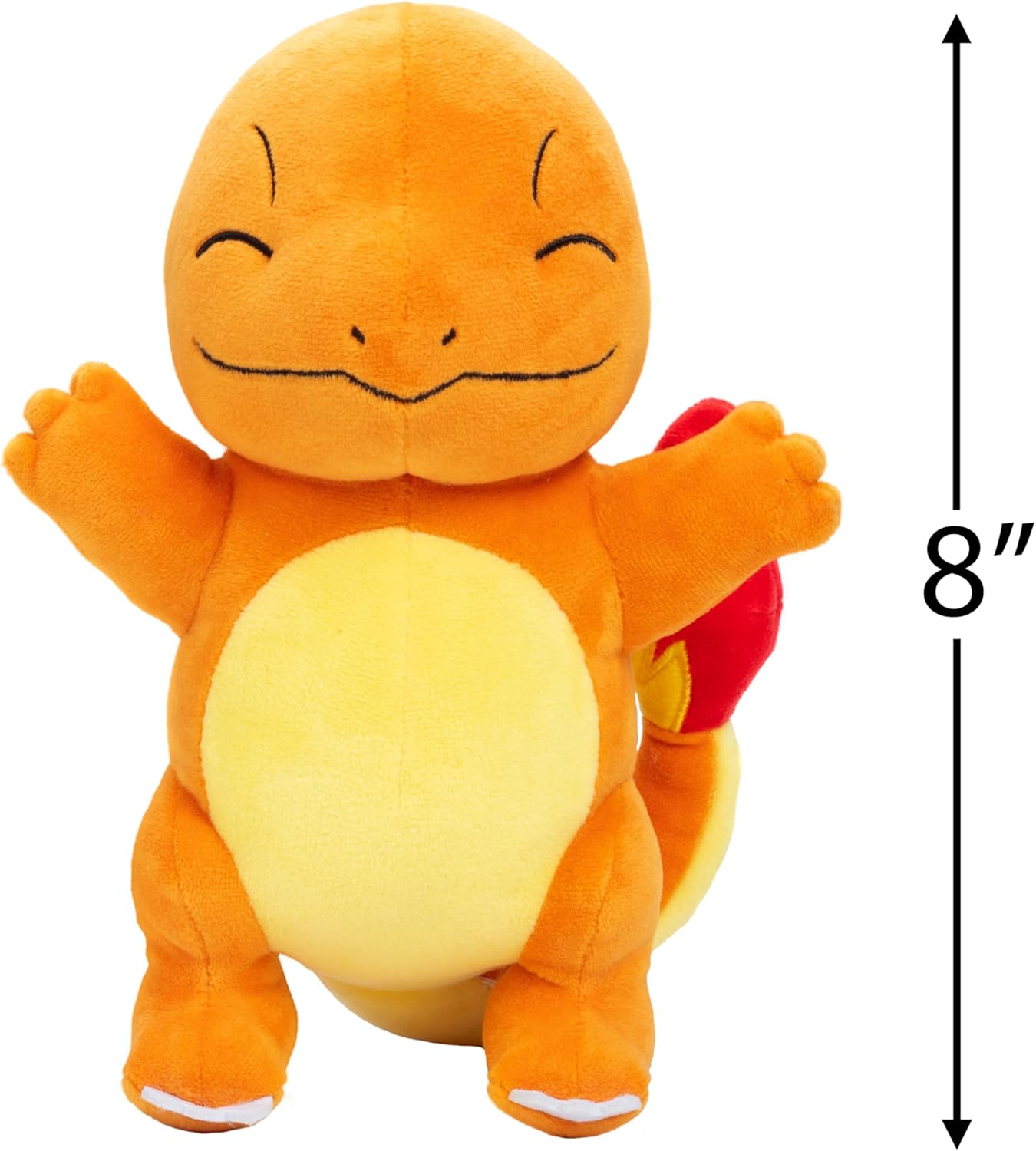 8" Charmander Plush - Soft Stuffed Animal Toy A351684