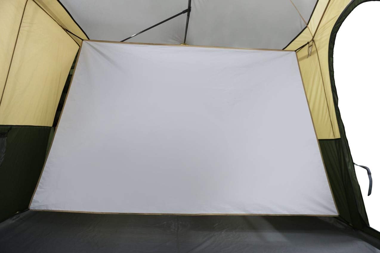 12 Person Cabin Tent with Room Dividers and Storage Duffel G82683
