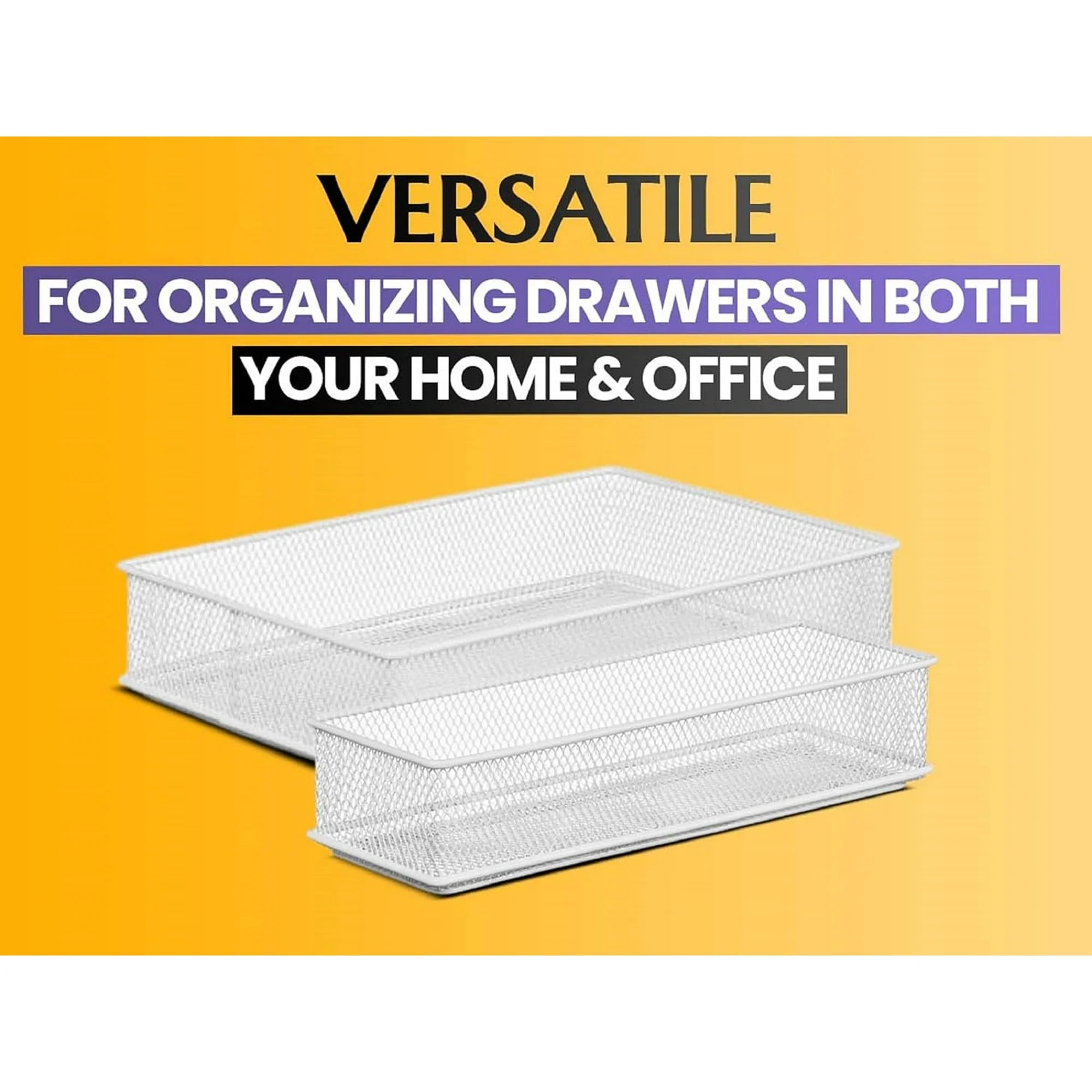 Mesh Desk Drawer Organizer Tray for Office U100