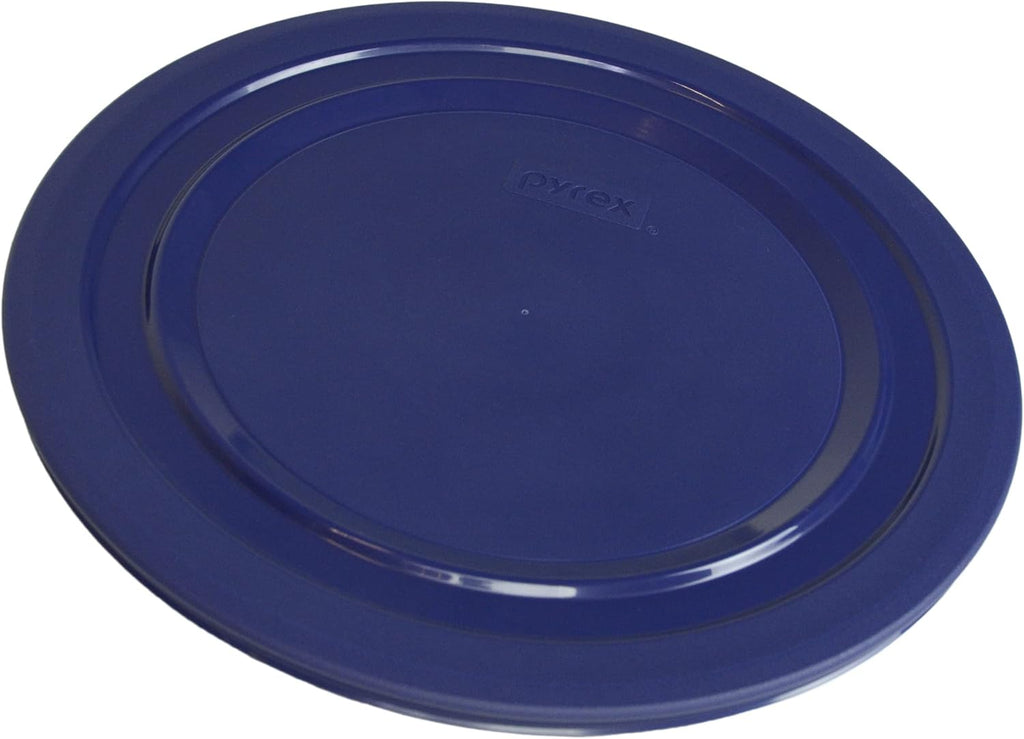4.5qt Glass Mixing Bowl with Blue Lid K419